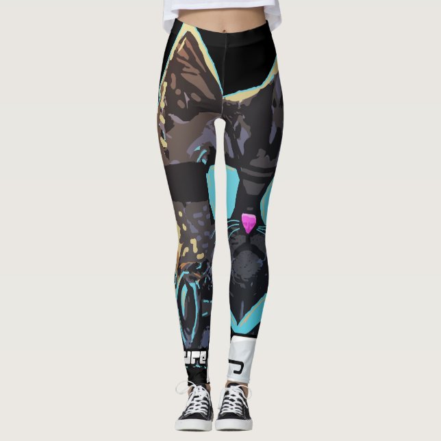 Legging O Futuro é Gato (Frente)