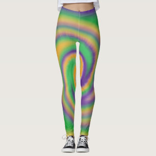 Legging O laço morre caneleiras do carnaval