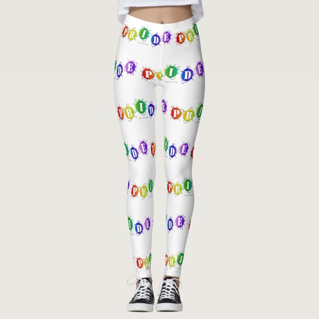 Legging O letreiro colorido do SlipperyJoe explode em (Frente)