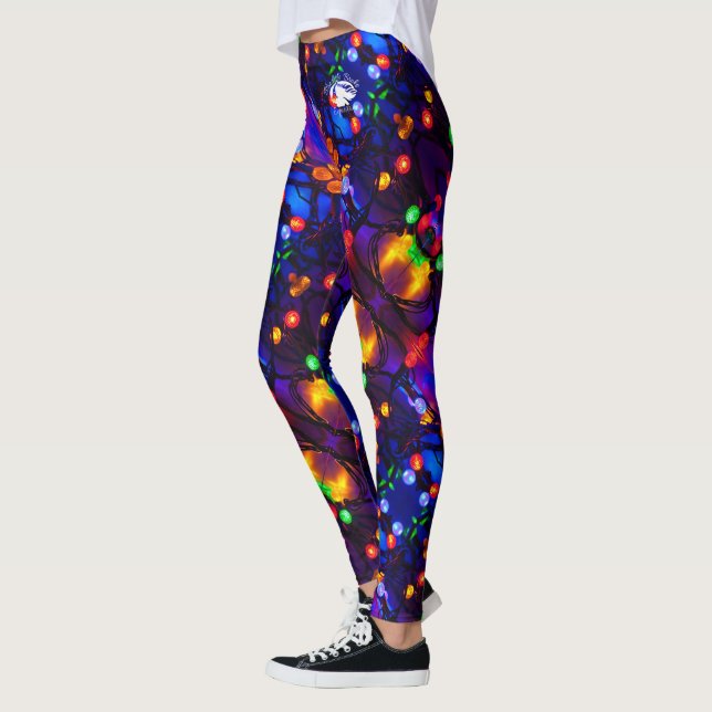 Legging O louro & quebrou - caneleiras modeladas - o (Esquerda)