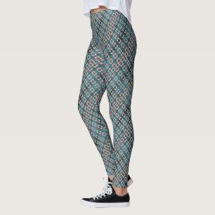 Legging O mar Shell modela, azul