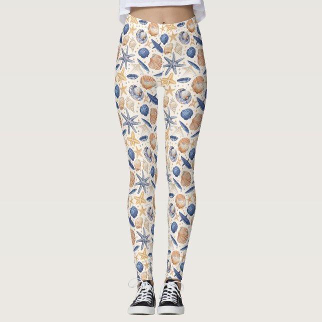 Legging O Mar Vive Dentro De Cada Um De Nós (Frente)