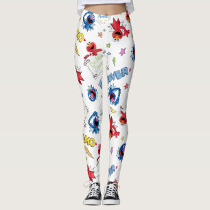 Legging O monstro no fim deste padrão de história