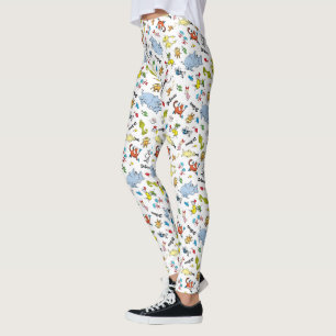 Legging O Mundo do Dr. Seuss Pattern