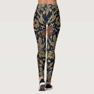 Legging O nouveau da arte, teste padrão da época do Bell