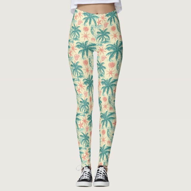 Legging O Oceano É Onde Eu Vou Em Busca de Consolo (Frente)