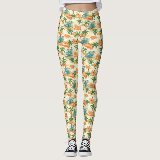 Legging O Oceano É Um Poderoso Harmonista (Frente)