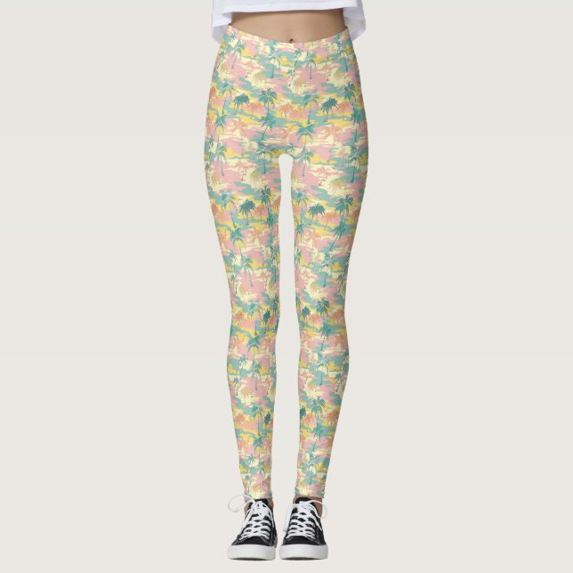 Legging O Oceano É Um Poema Sem Palavras (Frente)