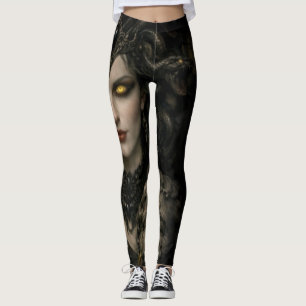 Legging O Olhar do Silêncio Eterno