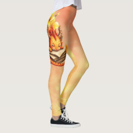 Legging O Pequeno Dragão Místico.