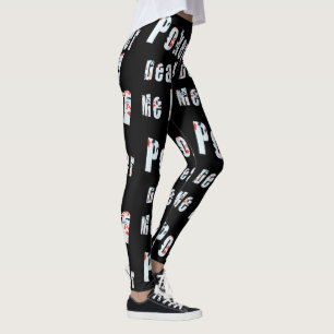 Legging O Poker Aces Me Traz O Logotipo, Senhoras De Leggi