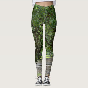 Legging O ponto branco jardina Painterly