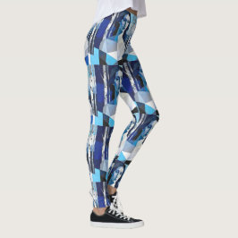 Legging O Porte de “Caelith” – Um Retrato Abstrato