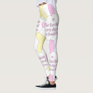 Legging O Sol Brilha Todos Os Dias E Vocês Também Deveriam