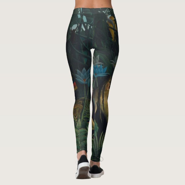 Legging O Sonho (Le Reve Exotique) de Henri Rousseau (Verso)