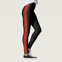 Legging O vermelho dos antepassados (libélula)