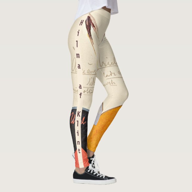 Legging Oats, 1920, por Hilma af Klint (Direita)