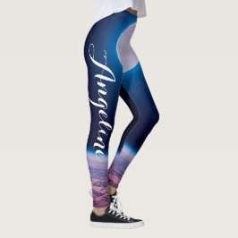 Legging Obtenha o seu Ajustado perfeito e o seu nome de Yo