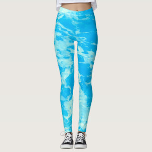 Legging Oceano Azul Aqua