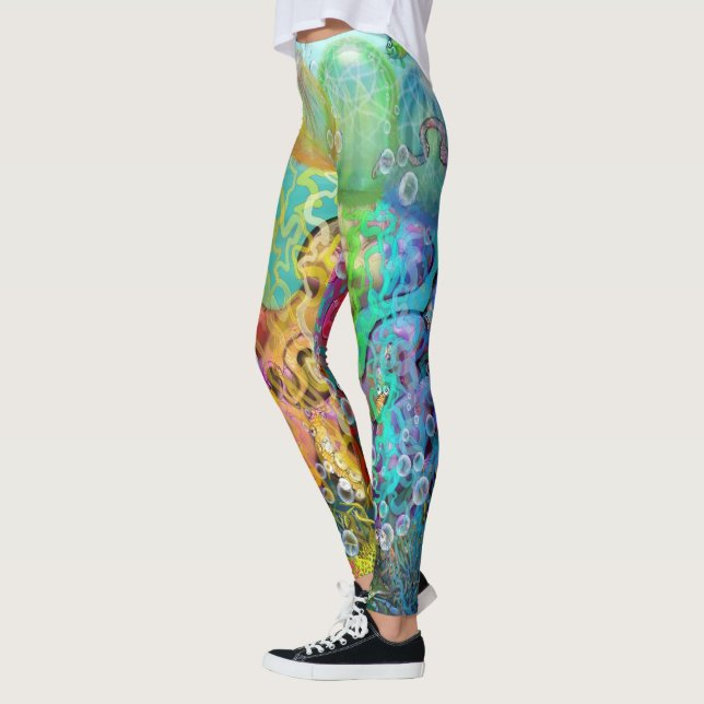 Legging Octopus (Esquerda)