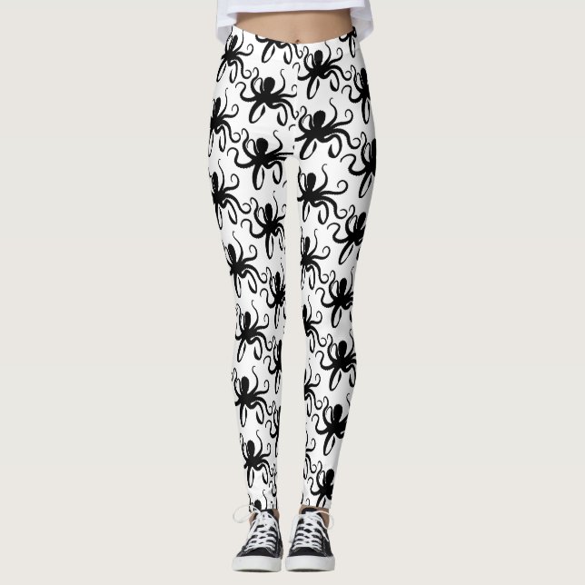 Legging Octopus Silhouette Thunder_Cove (Frente)