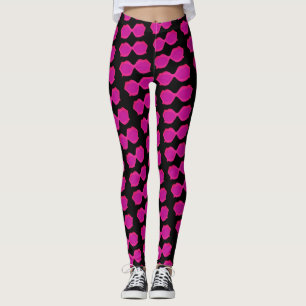 Legging Óculos de sol extravagantes cor-de-rosa