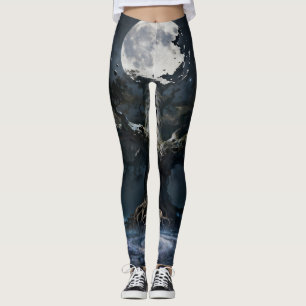 Legging Odisseia Lunar: Aventura Sob a Lua