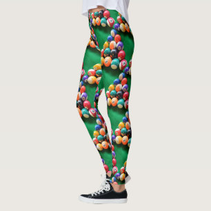 Legging Oito bolas Envolvidas,