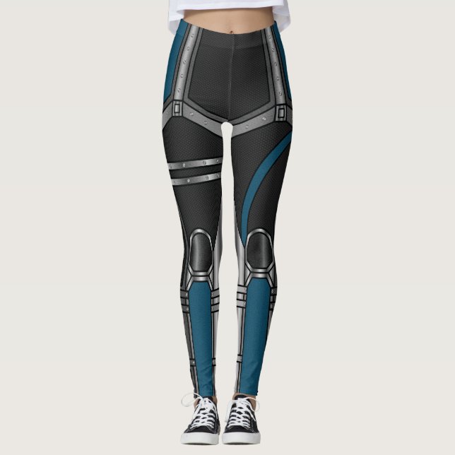 Legging Olhar Blue E Black Cyborg Armand (Frente)