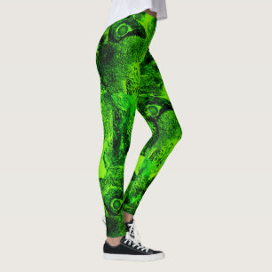 Legging olhares verdes