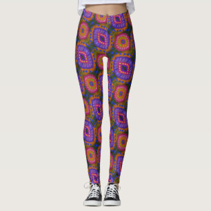Legging Olho de Deus arte por EelKat Wendy C Allen