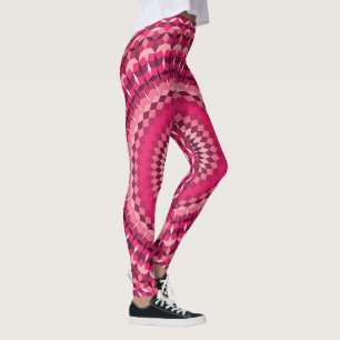 Legging Olho de Illusão Óptica Rosa