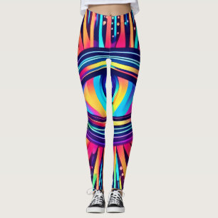 Legging Olho de Neon do Cosmos