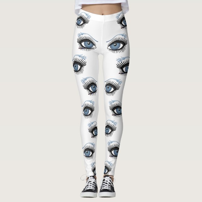 Legging Olhos Azuis (Frente)