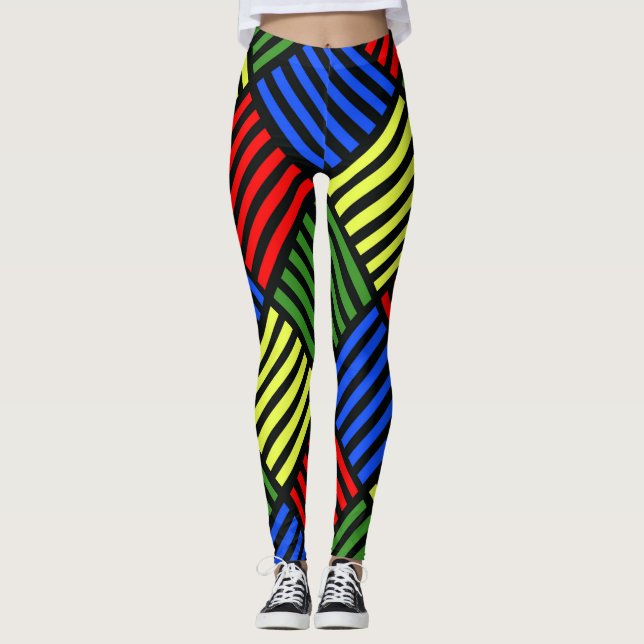 Legging Onda de cesta (Frente)