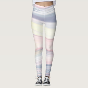 Legging Onda de cor arco-íris