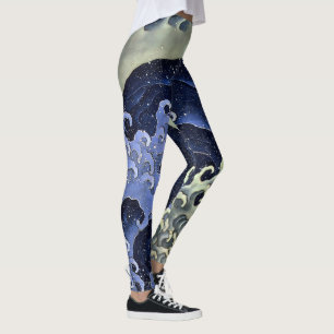 Legging Onda Hokusai 1