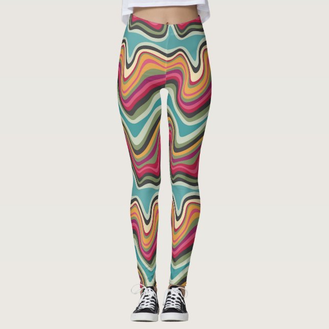 Legging onda retrô MANA (Frente)
