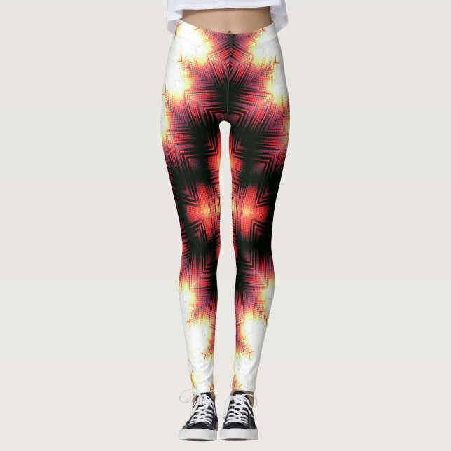 Legging Onda Sonora Invertida Cruz (Frente)