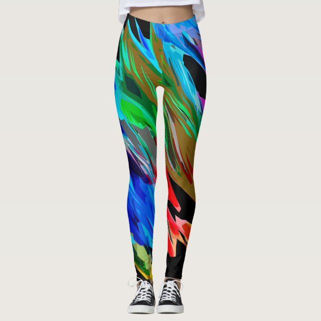 Legging Ondas coloridas (Frente)