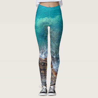 Legging Ondas do Azure