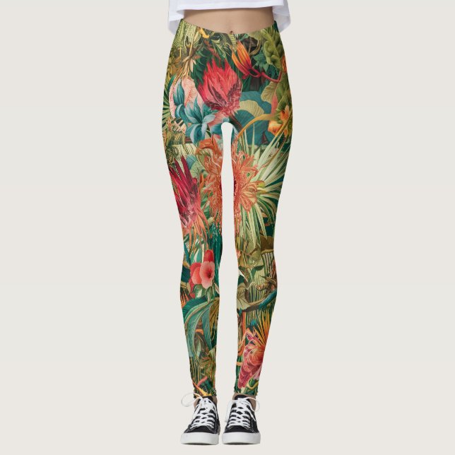 Legging Onflora Floral Legge (Frente)