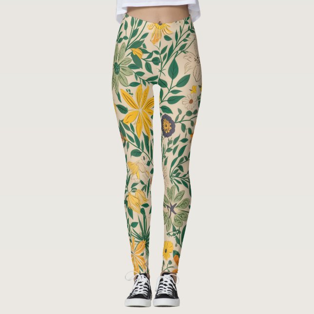 Legging Onflora Floral Legge (Frente)