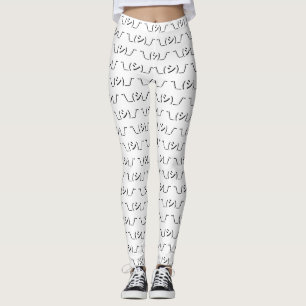 Legging Oops ¯ do Emoticon da encolho de ombros \ japonê