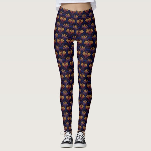 Legging Opulência no Crepúsculo (Frente)
