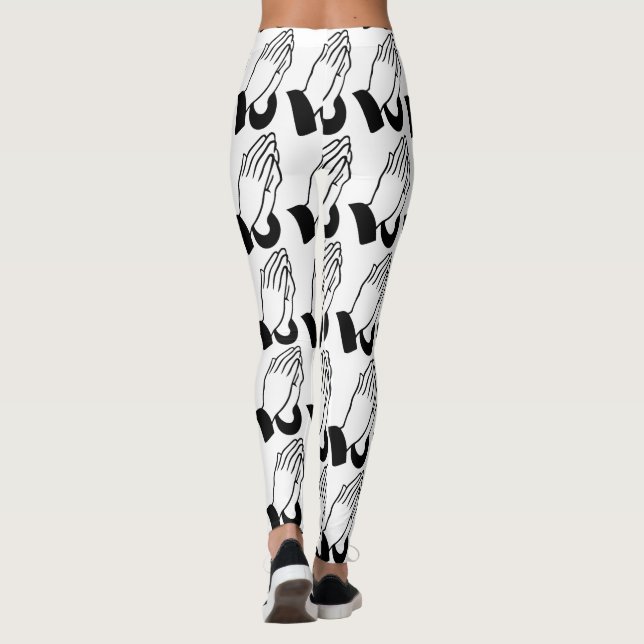 Legging Oradora Guerreira Orando Thunder_Cove (Verso)
