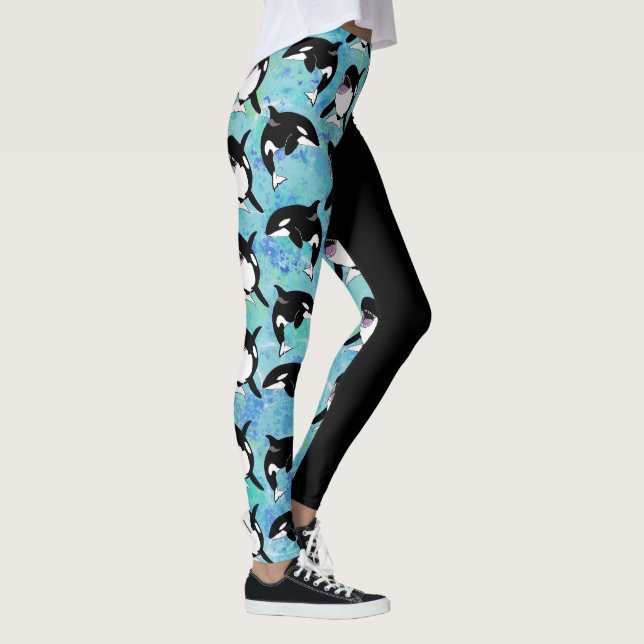 Legging Orca Killer Whale (Direita)