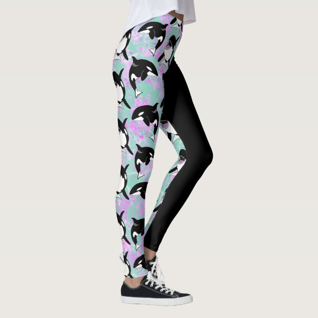 Legging Orca Killer Whale (Direita)