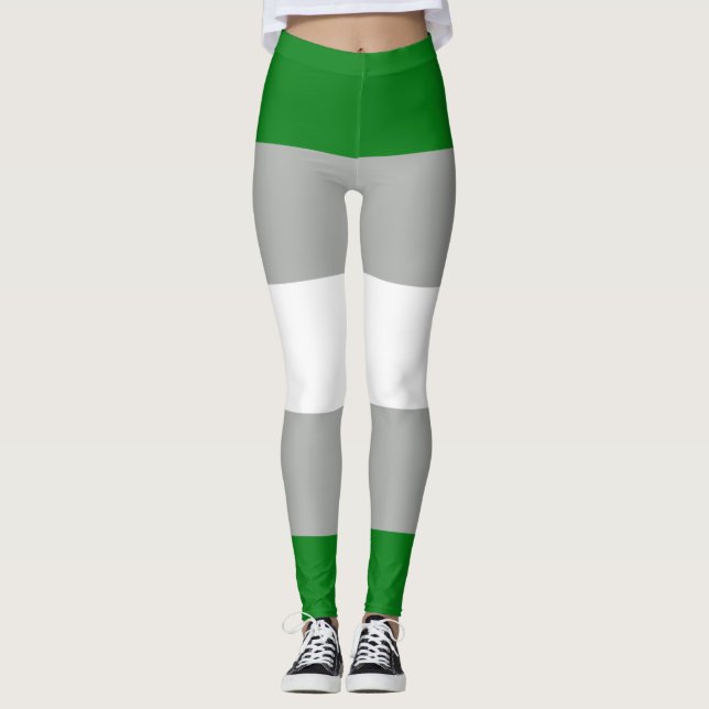 Legging Orgulho Cinza-romântico (Frente)