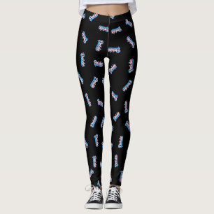 Legging Orgulho do Transgender do roteiro